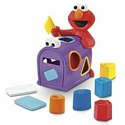 Sesame Street Elmo's Mailbox Sorter Playset